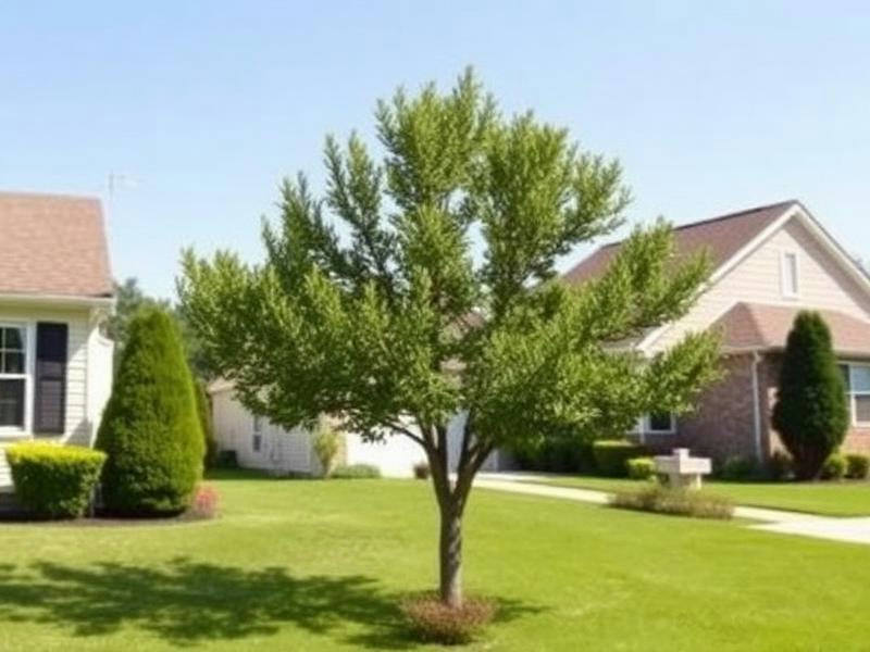 Damaged oak tree leaning over a garage in Edmond, OK — tree-removal by Arbor Image Tree Care